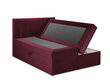Lova Mazzini sofas Afra 140x200 cm, raudona kaina ir informacija | Lovos | pigu.lt