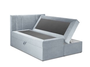 Кровать Mazzini sofas Afra 180x200 см, голубая цена и информация | Кровати | pigu.lt