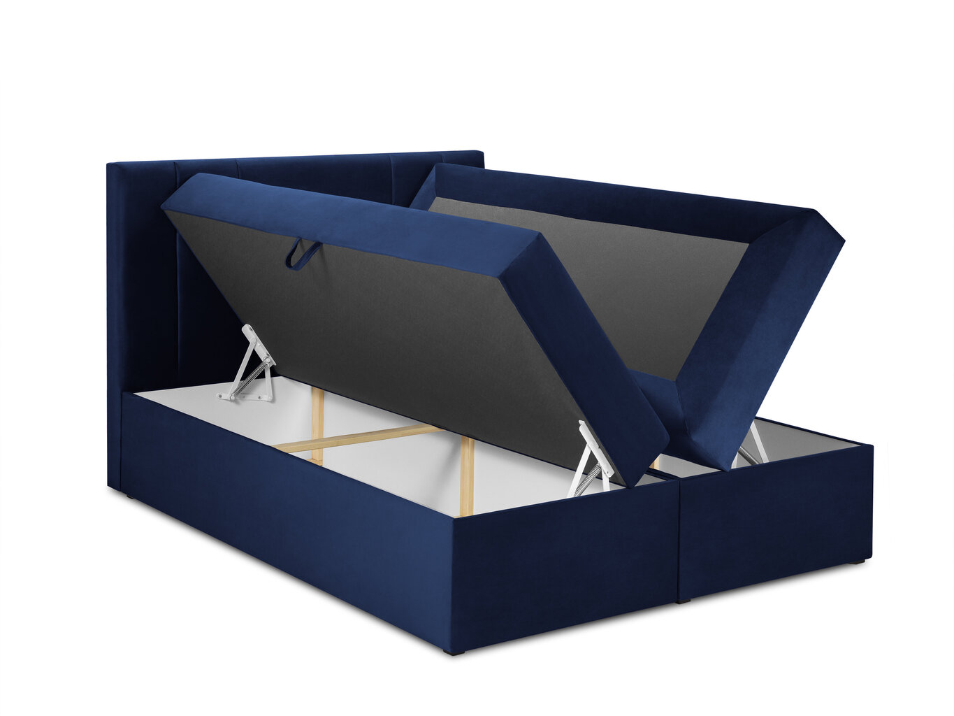 Lova Mazzini sofas Afra 180x200 cm, mėlyna цена и информация | Lovos | pigu.lt