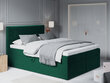 Lova Mazzini sofas Afra 160x200 cm, tamsiai žalia kaina ir informacija | Lovos | pigu.lt