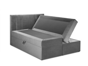 Кровать Mazzini sofas Afra 160x200 см, серый цена и информация | Кровати | pigu.lt