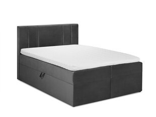Кровать Mazzini sofas Afra 180x200 см, темно-серая цена и информация | Кровати | pigu.lt