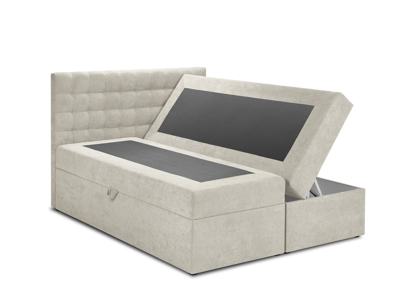 Lova Mazzini Beds Jade 140x200 cm, smėlio spalvos kaina ir informacija | Lovos | pigu.lt