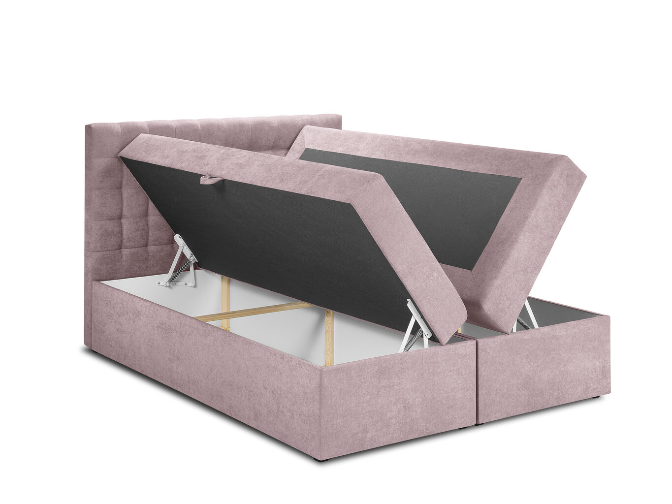 Lova Mazzini Beds Jade 160x200 cm, rožinė kaina ir informacija | Lovos | pigu.lt