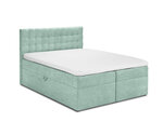 Lova Mazzini Beds Jade 140x200 cm, šviesiai žalia