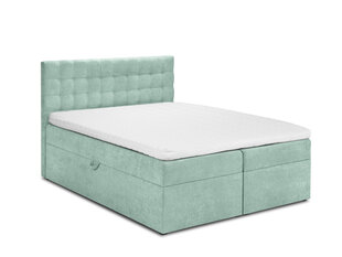 Кровать Mazzini Beds Jade 160x200 см, светло-зеленая цена и информация | Кровати | pigu.lt