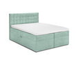 Lova Mazzini Beds Jade 160x200 cm, šviesiai žalia цена и информация | Lovos | pigu.lt