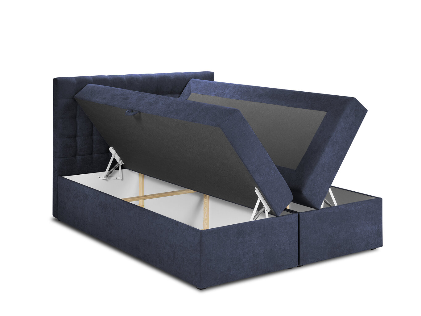 Lova Mazzini Beds Jade 180x200 cm, tamsiai mėlyna kaina ir informacija | Lovos | pigu.lt