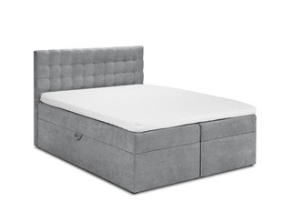 Кровать Mazzini Beds Jade 140x200 см, серая цена и информация | Кровати | pigu.lt