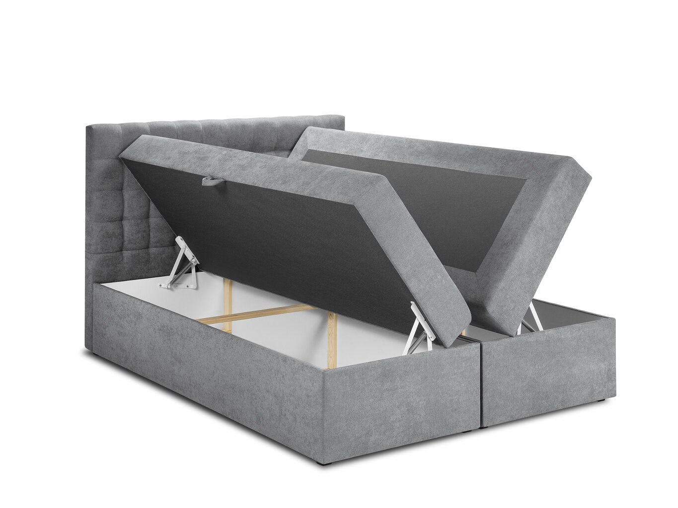 Lova Mazzini Beds Jade 160x200 cm, pilka цена и информация | Lovos | pigu.lt