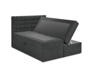 Кровать Mazzini Beds Jade 140x200 см, темно-серая цена и информация | Кровати | pigu.lt