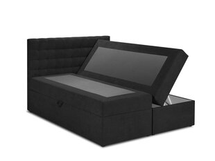 Кровать Mazzini Beds Jade 140x200 см, черная цена и информация | Кровати | pigu.lt