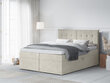 Lova Mazzini Beds Echaveria 140x200 cm, smėlio spalvos kaina ir informacija | Lovos | pigu.lt