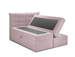 Кровать Mazzini Beds Echaveria 160x200 см, розовая цена и информация | Кровати | pigu.lt