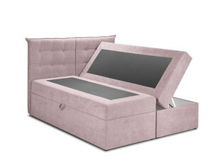 Кровать Mazzini Beds Echaveria 180x200 см, розовая цена и информация | Кровати | pigu.lt