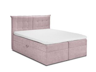 Кровать Mazzini Beds Echaveria 180x200 см, розовая цена и информация | Кровати | pigu.lt