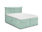 Кровать Mazzini Кровати Echaveria 140x200 см, светло-зеленая