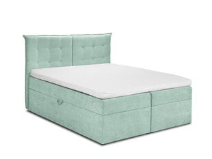 Кровать Mazzini Beds Echaveria 160x200 см, светло-серая цена и информация | Кровати | pigu.lt
