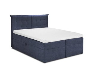 Кровать Mazzini Beds Echaveria 140x200 см, темно-синяя цена и информация | Кровати | pigu.lt
