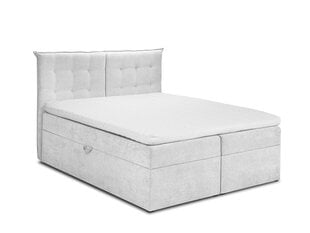 Кровать Mazzini Кровати Echaveria 140x200 см, светло-серая цена и информация | Кровати | pigu.lt