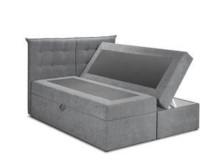 Кровать Mazzini Beds Echaveria 160x200 см, серая цена и информация | Кровати | pigu.lt