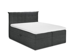 Кровать Mazzini Beds Echaveria 140x200 см, темно-серая цена и информация | Кровати | pigu.lt