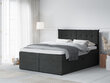 Lova Mazzini Beds Echaveria 160x200 cm, tamsiai pilka kaina ir informacija | Lovos | pigu.lt