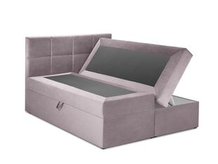 Кровать Mazzini Beds Mimicry 160x200 см, розовая цена и информация | Кровати | pigu.lt