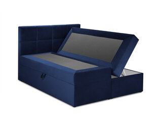 Кровать Mazzini Beds Mimicry 140x200 см, синяя цена и информация | Кровати | pigu.lt