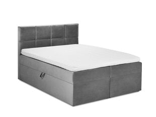 Кровать Mazzini Beds Mimicry 160x200 см, серая цена и информация | Кровати | pigu.lt