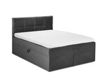 Кровать Mazzini Beds Mimicry 160x200 см, темно-серая