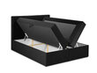 Lova Mazzini Beds Mimicry 140x200 cm, juoda kaina ir informacija | Lovos | pigu.lt