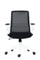 Biuro kėdė Wood Garden Novello, balta/juoda kaina ir informacija | Biuro kėdės | pigu.lt