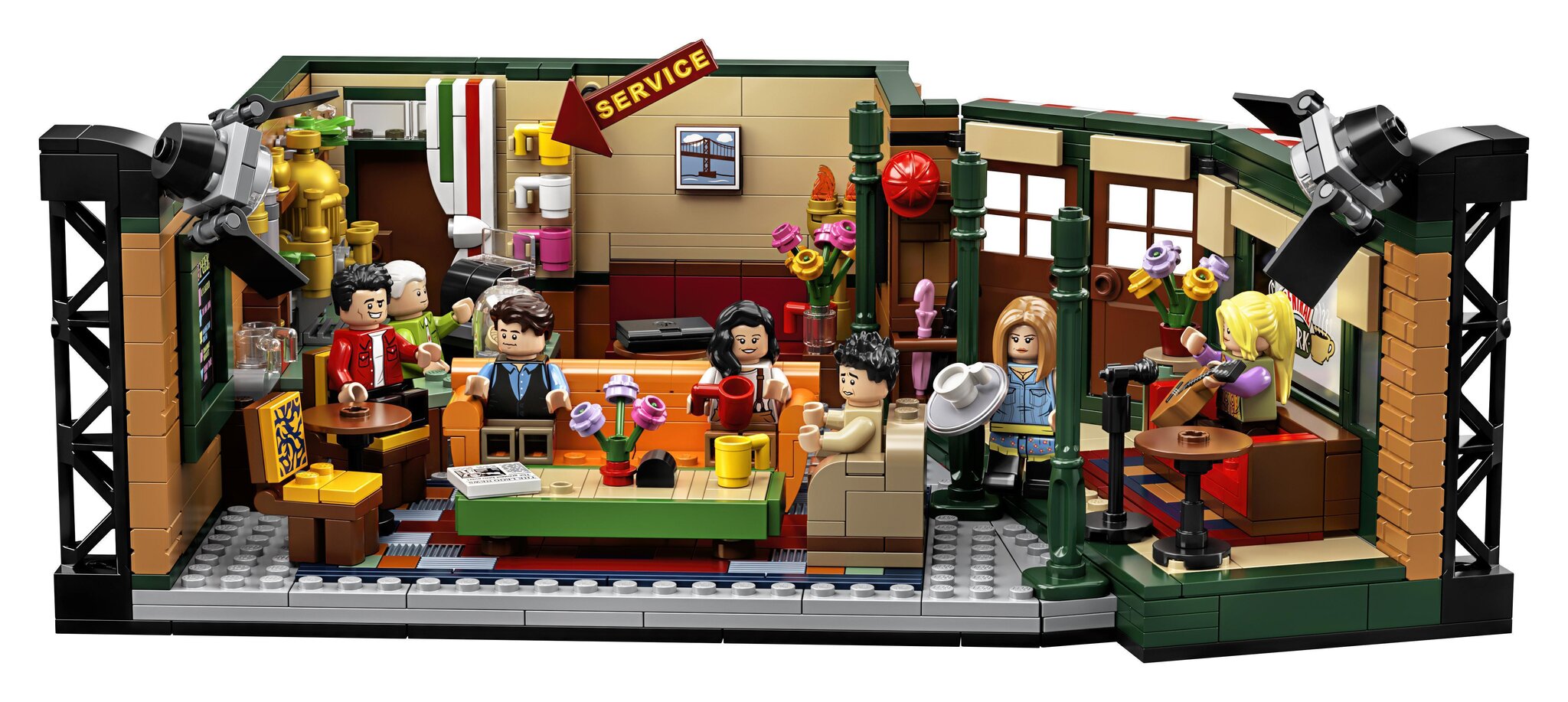 21319 LEGO® Ideas Central Perk kaina ir informacija | Konstruktoriai ir kaladėlės | pigu.lt