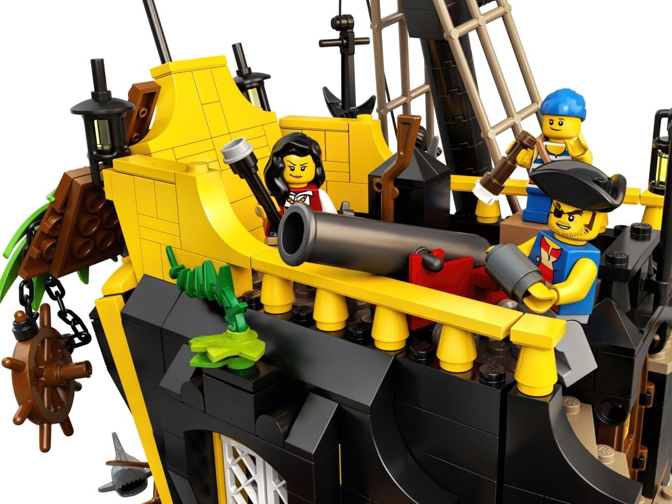 21322 LEGO® Ideas Barakudų įlankos piratai цена и информация | Konstruktoriai ir kaladėlės | pigu.lt