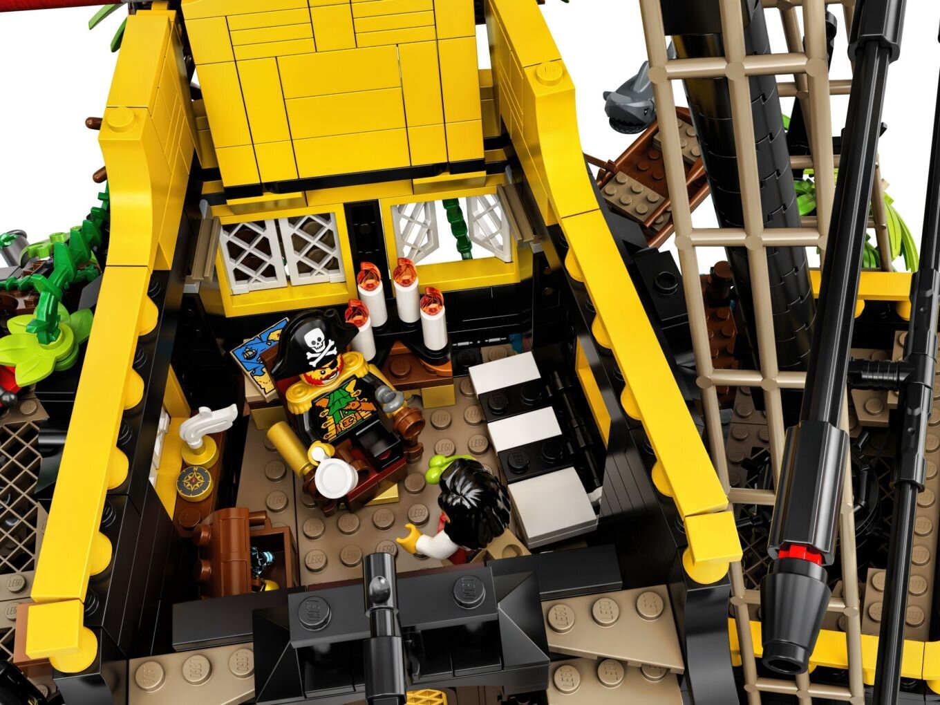21322 LEGO® Ideas Barakudų įlankos piratai kaina ir informacija | Konstruktoriai ir kaladėlės | pigu.lt