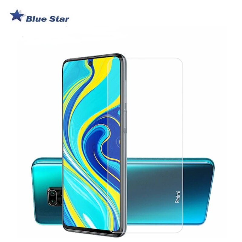 BS grūdintas stiklas 9H Extra Shock skirtas Xiaomi Redmi Note 9 Pro / Note 9 Pro Max / Note 9S kaina ir informacija | Apsauginės plėvelės telefonams | pigu.lt