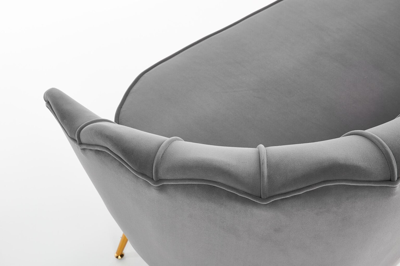 Fotelis Halmar Amorinito XL, pilkas kaina ir informacija | Svetainės foteliai | pigu.lt