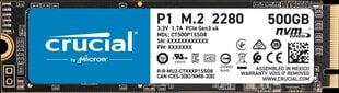 Crucial CT2000P1SSD8 цена и информация | Внутренние жёсткие диски (HDD, SSD, Hybrid) | pigu.lt