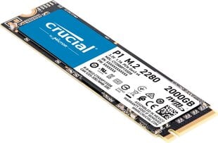 Crucial CT2000P1SSD8 kaina ir informacija | Vidiniai kietieji diskai (HDD, SSD, Hybrid) | pigu.lt