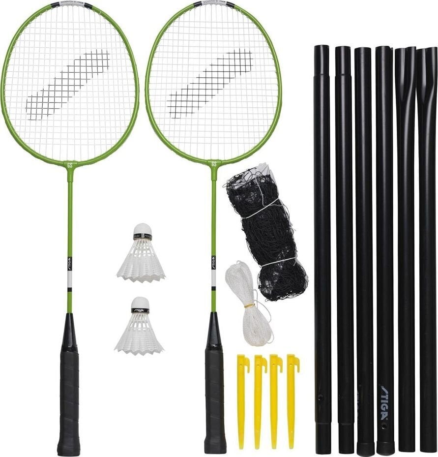Badmintono rinkinys Stiga Garden GS Set kaina ir informacija | Badmintonas | pigu.lt