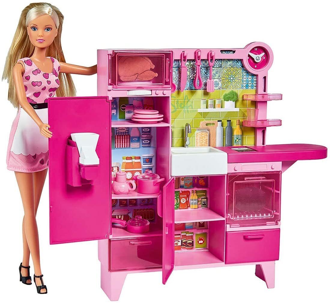 Lėlė Steffi virtuvėje Simba Steffi Love цена и информация | Žaislai mergaitėms | pigu.lt