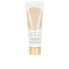 Солнцезащитный крем для лица Sensai Cellular Protective Anti-aging SPF 50, 50 мл цена и информация | Кремы от загара | pigu.lt