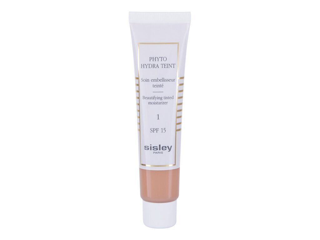 Makiažo pagrindas Sisley Paris Phyto Hydra Teint SPF 15 1, 40 ml kaina ir informacija | Makiažo pagrindai, pudros | pigu.lt