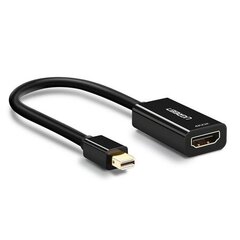 Переходник Ugreen MD112 DisplayPort - HDMI, 4 K, черный цена и информация | Адаптеры, USB-разветвители | pigu.lt
