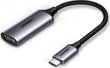 Ugreen CM297 adapteris USB-C į HDMI, 4K 60Hz, pilkas kaina ir informacija | Adapteriai, USB šakotuvai | pigu.lt