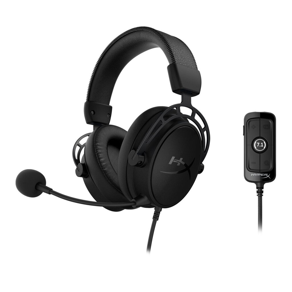 HyperX Cloud Alpha S Blackout 7.1 цена и информация | Ausinės | pigu.lt