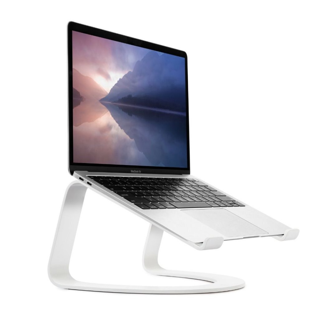 Twelve South Curve SE, skirtas MacBook - baltas stalinis stovas nešiojamiesiems kompiuteriams kaina ir informacija | Kompiuterių aušinimo ir kiti priedai | pigu.lt