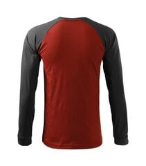 Футболка мужская Street LS, красная цена и информация | Мужские футболки | pigu.lt