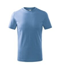 Футболка детская Basic, небесно-синяя цена и информация | Рубашка для мальчиков | pigu.lt